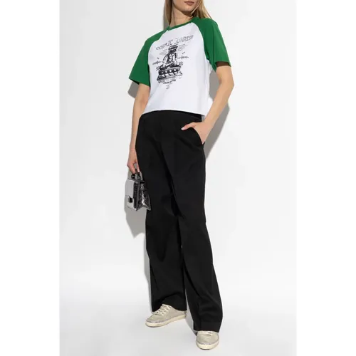 Wool trousers - Golden Goose - Modalova