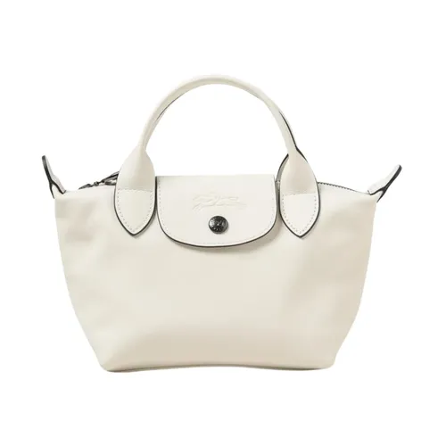 Le Pliage Cuir Mini Top Handle Bag - Longchamp - Modalova
