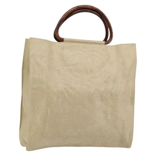 Pre-owned Canvas Tote Bag - Chanel Vintage - Modalova