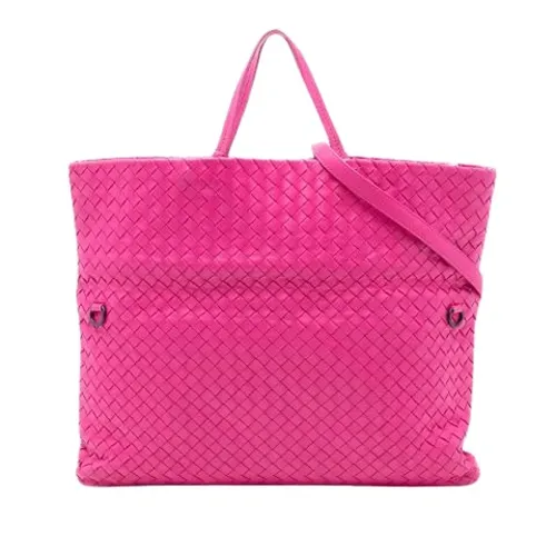 Pre-owned Leather Tote - Bottega Veneta Vintage - Modalova