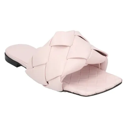 Leather flats - Bottega Veneta - Modalova