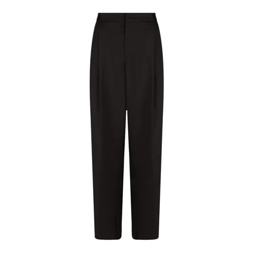 Black Stylish Trousers - Elisabetta Franchi - Modalova
