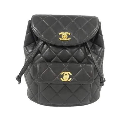 Pre-owned Leather Backpack - Chanel Vintage - Modalova