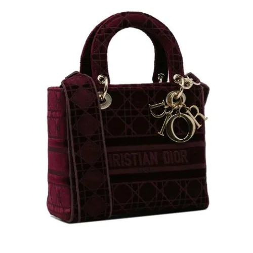 Pre-owned Velvet Handbag - Dior Vintage - Modalova