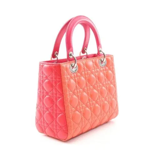 Pre-owned Leather Handbag - Dior Vintage - Modalova