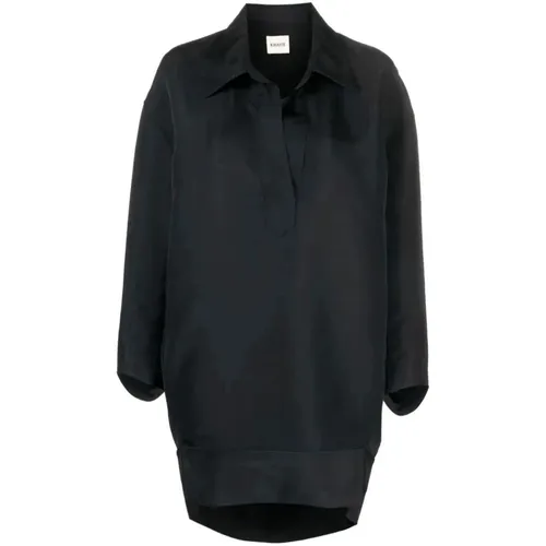 Mini Vestido Camisero Oversize - Khaite - Modalova