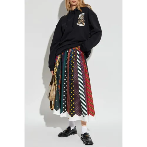 Printed Sweatshirt - Moschino - Modalova