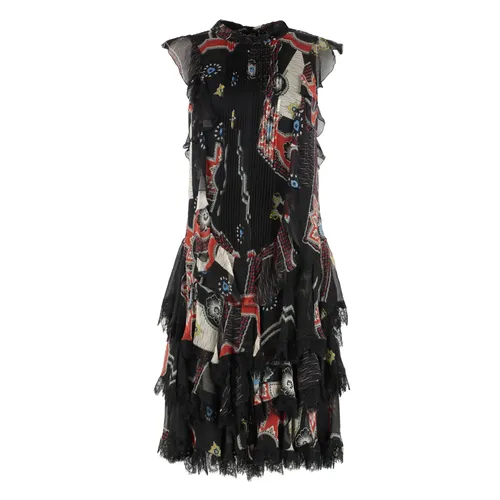 Silk Ruffled Dress - Etro - Modalova