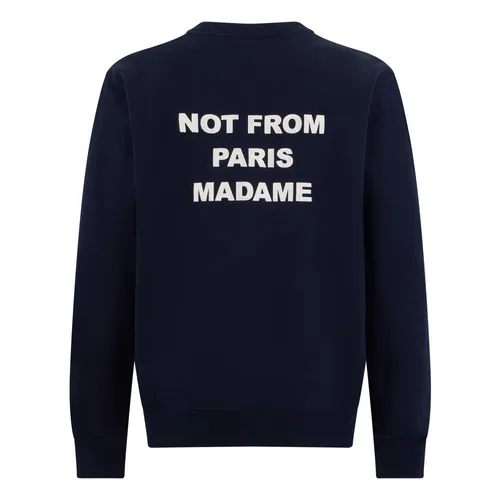 Cotton Sweatshirt with Print - Drole de Monsieur - Modalova