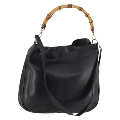 Pre-owned Leather Shoulder Bag - Gucci Vintage - Modalova