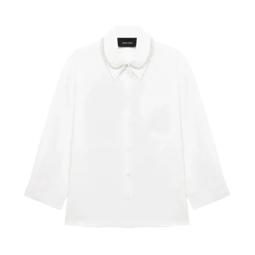 Camisa Corta Adornada - Simone Rocha - Modalova