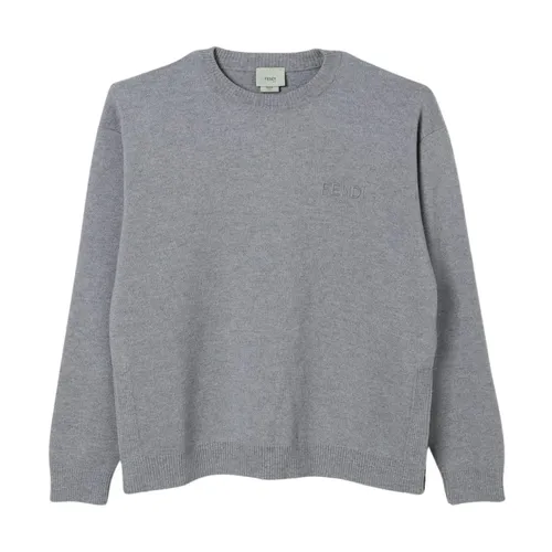 Essential Crew Neck Sweater - Fendi - Modalova