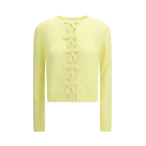 Bicolor Cashmere Sweater - Allude - Modalova