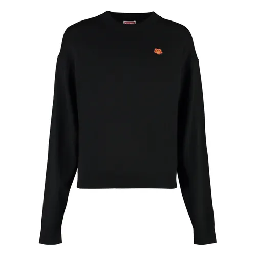 Crew-neck Wool Sweater - Kenzo - Modalova