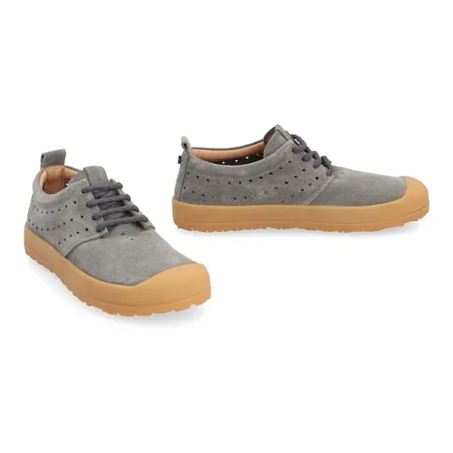 Suede Sneakers with Rubber Cap Toe - Volta - Modalova