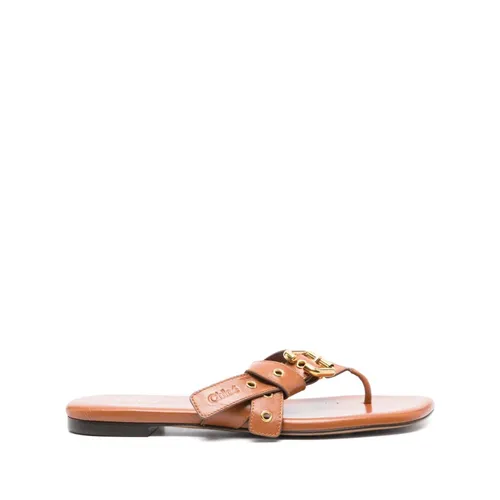 Shoes > Flip Flops & Sliders > Flip Flops - - Chloé - Modalova