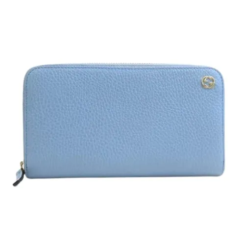 Pre-owned Leather wallets - Gucci Vintage - Modalova
