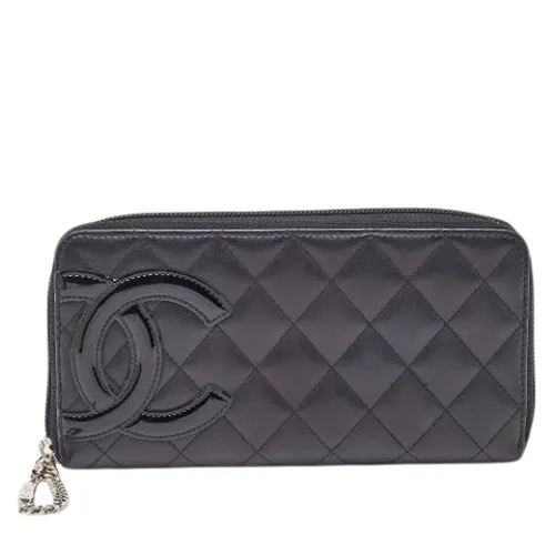 Pre-owned Leather Wallet - Chanel Vintage - Modalova