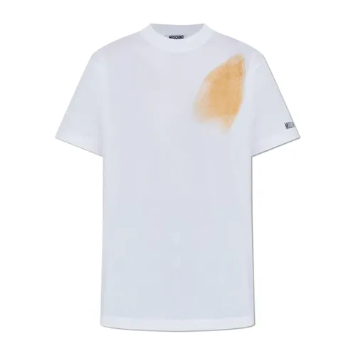 Camiseta con estampado - Moschino - Modalova