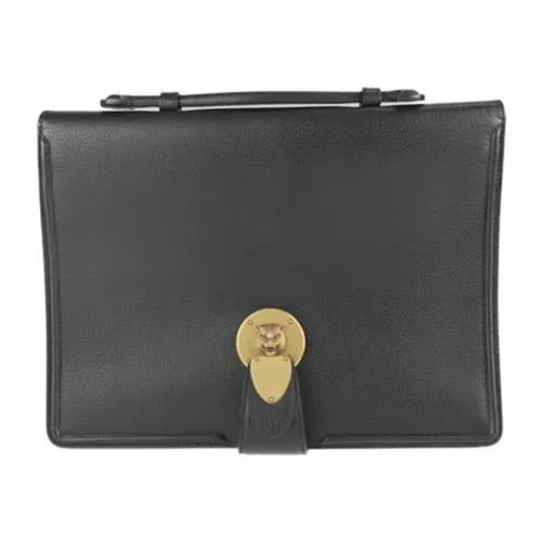 Pre-owned Cuero bolsos-gucci - Gucci Vintage - Modalova