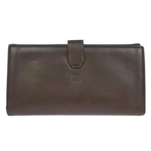 Pre-owned Leather Wallet - Loewe Pre-owned - Modalova