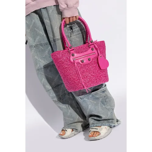 Le Cagole Medium Panier Bag - Balenciaga - Modalova