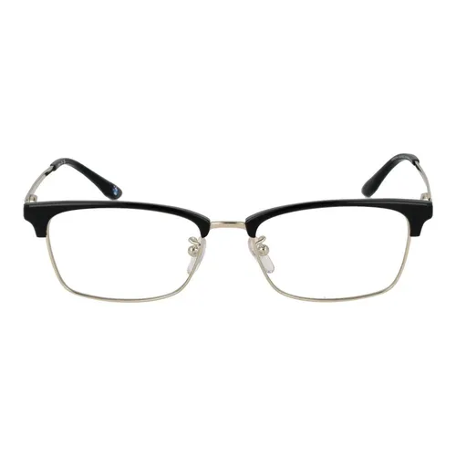 Black Titanium Optical Frames Browline Style - BMW - Modalova