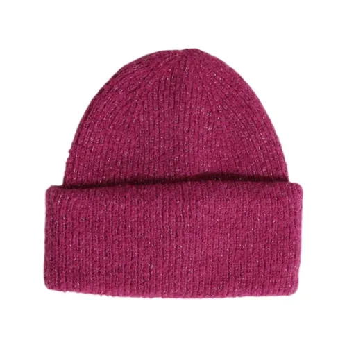 Polyester Lurex Cap - Pieces - Modalova
