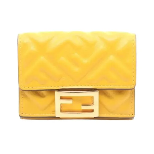 Pre-owned Leather Wallet - Fendi Vintage - Modalova