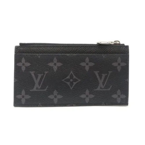 Pre-owned Monogram Eclipse Coin Case - Louis Vuitton Vintage - Modalova