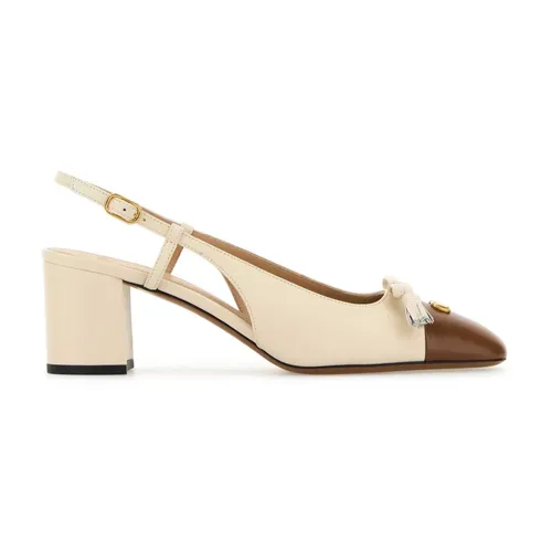Sand Leather VLogo Signature Pumps - Valentino Garavani - Modalova