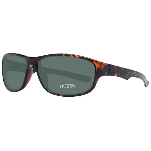 Gafas de sol unisex marrón estilo rectangular - Guess - Modalova