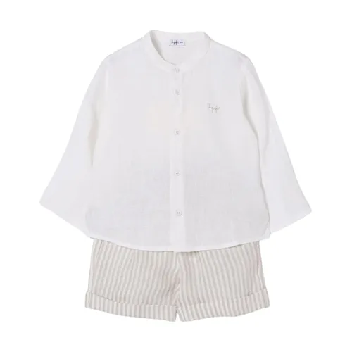 Grey Romper Suit - Il Gufo - Modalova