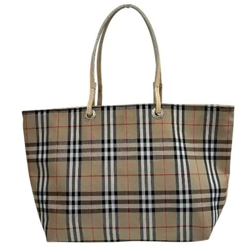 Pre-owned Nylon Tote Bag - Burberry Vintage - Modalova