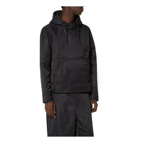 Black Hooded Jacket for Men - Valentino - Modalova