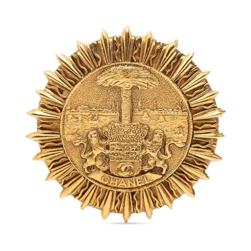 Pre-owned Decorative Medallion Pin - Chanel Vintage - Modalova