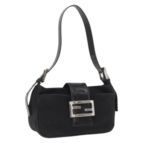 Pre-owned Leather Shoulder Bag - Fendi Vintage - Modalova