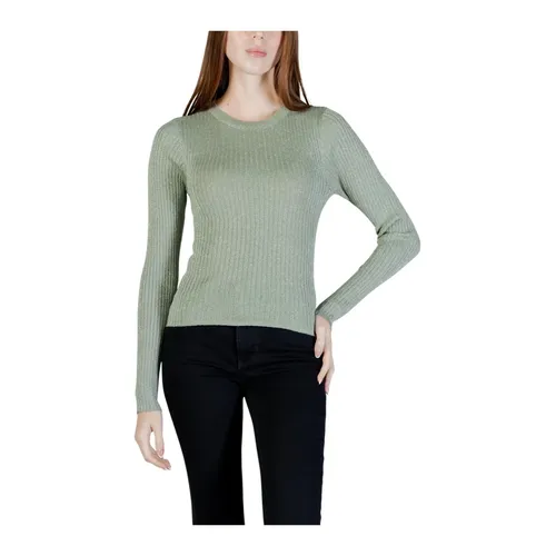 Jersey de punto de manga larga con cuello redondo - Jacqueline de Yong - Modalova