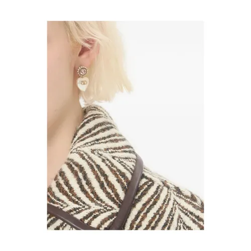 VLogo Stud Earrings - Valentino Garavani - Modalova