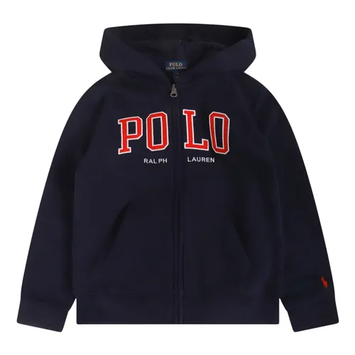 Blue Hooded Sweater - Polo Ralph Lauren - Modalova
