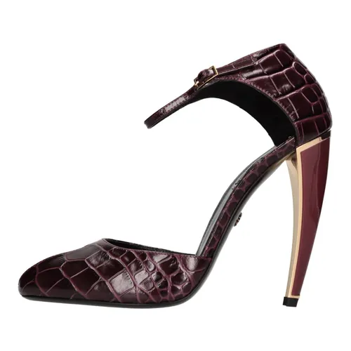 Roberto Cavalli With Heel Bordeaux - Roberto Cavalli - Modalova