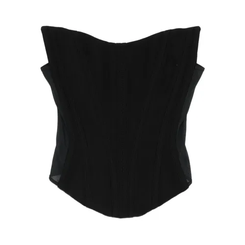 Panelled Strapless Bodice - Mugler - Modalova