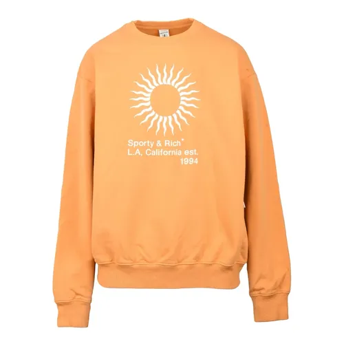 Felpa Sweatshirt - Sporty & Rich - Modalova