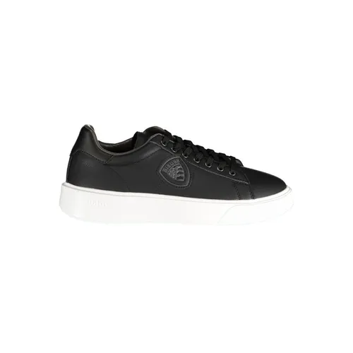 Sporty Black Polyester Sneaker - Blauer - Modalova