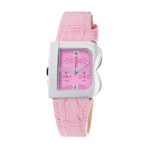 Multicolor Leather Dress Watch - Laura Biagiotti - Modalova