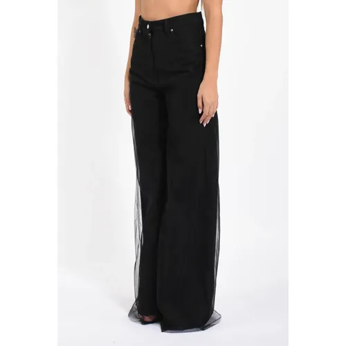 Wide Trousers - Msgm - Modalova