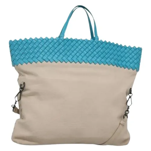 Pre-owned Vintage Leather Tote - Bottega Veneta Vintage - Modalova