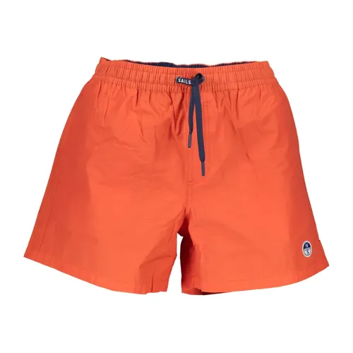 Orange Men's Swim Boxer Shorts - North Sails - Modalova