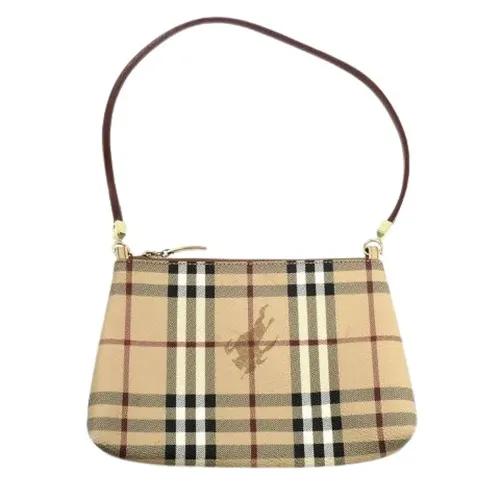 Pre-owned Canvas Mini Bag - Burberry Vintage - Modalova