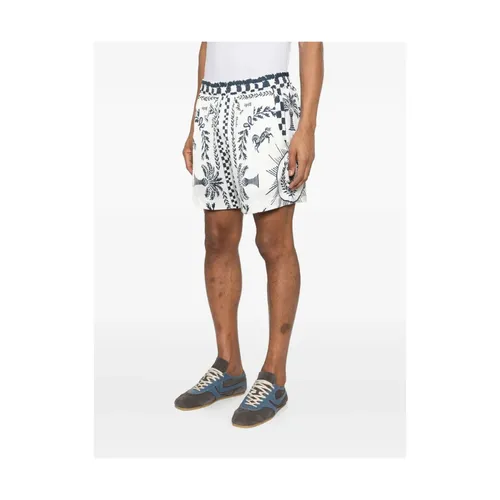 Patterned Elasticated Shorts - Rhude - Modalova